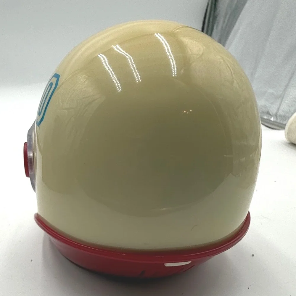 NASCAR Vintage Digital Helmet Alarm Clock Flip Visor Quartz Works Valdawn